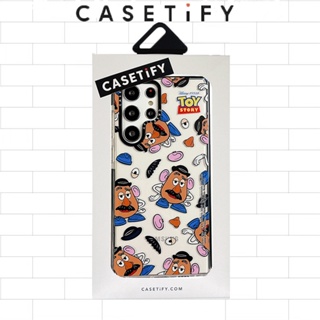 Casetify บรรจุกล่อง【Toy Story Mr. 【Potato】เคสโทรศัพท์มือถือ Tpu กันกระแทก ลายการ์ตูน สําหรับ Samsung Galaxy S23 Ultra Plus S22 Ultra Plus s21 s20 Ultra Plus