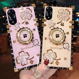 Yjd เคสโทรศัพท์มือถือ ทรงสี่เหลี่ยม กันกระแทก สําหรับ OPPO A78 A58 A58X