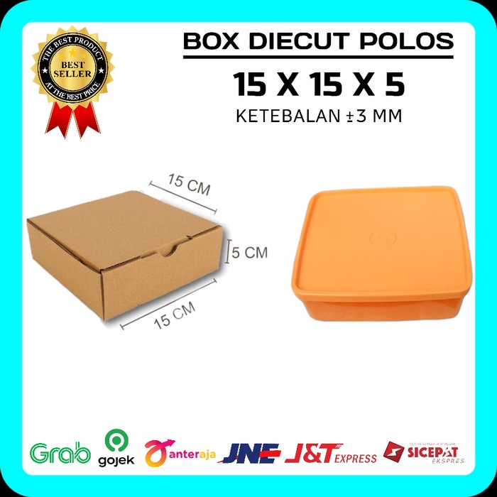 DIETA CARDBOARD 15X15X5 PLAIN CARDBOARD/THICK CARDBOARD/PIZA CARDBOARD/การ์ดใหม่/การ์ดแพ็คการ์ด