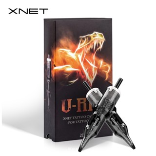 【พร้อมส่ง】XNET ตลับเข็มสัก ทรงกลม เส้นผ่าศูนย์กลาง 0.30 มม. 0.35 มม. แบบใช้แล้วทิ้ง 20 ชิ้น ต่อกล่อง