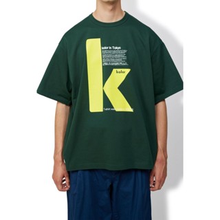 **do** เสื้อยืด Kolor In Tokyo มี 3 สีให้เลือก ใส่ได้ชาย หญิง สินค้าใหม่ ของแท้