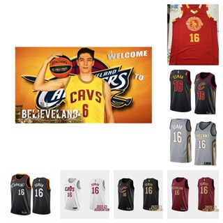 Motion NBA Cleveland Cavaliers #9#เสื้อกีฬาบาสเก็ตบอลแขนสั้น ลายทีม Dwyane Wade 32 หลากสี สําหรับผู้ชาย 365883