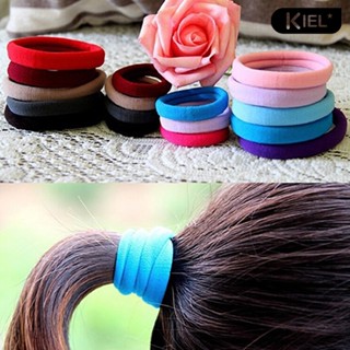 [COD]❣10 ชิ้น ที่คาดผม เชือกยืดหยุ่น ไร้รอยต่อ ที่รัดผมหางม้า สร้อยข้อมือ Scrunchie