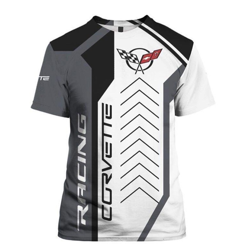 เสื้อยืดแขนสั้น พิมพ์ลาย Porsche Motosport แฟชั่นฤดูร้อน สําหรับผู้ชาย - รูปที่ 7