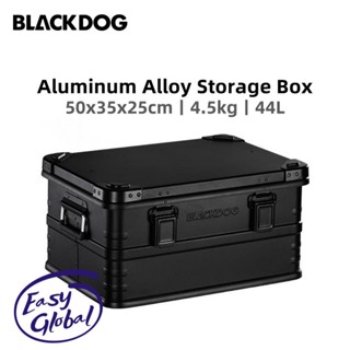 Naturehike-blackdog กล่องเก็บของ แบบสปริง อะลูมิเนียมอัลลอย ขนาดใหญ่ 44 ลิตร สําหรับตั้งแคมป์ กลางแจ้ง