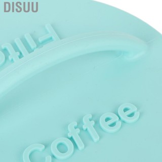 Disuu Round Coffee Filter Dispenser  Round Shape Coffee Filter Storage Holder Lid  for Home