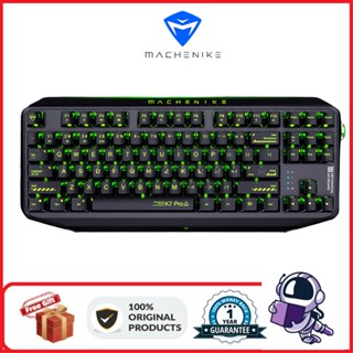 Machenike K7 Pro เอฟเฟกต์แบ็คไลท์ สามโหมด RGB คีย์บอร์ดเชิงกล