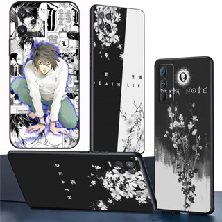 เคสโทรศัพท์มือถือซิลิโคน TPU แบบนิ่ม ลาย BS62 อนิเมะ Death Note สําหรับ Realme 10T 11 Pro 11 Pro+ C55 C33 2023 GT Neo5 SE GT3 Narzo N55 N53