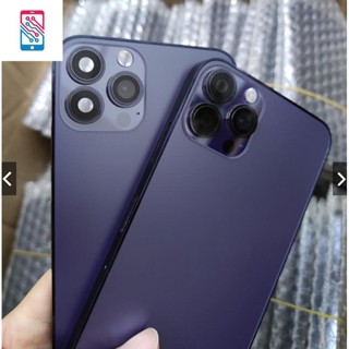 เคสโทรศัพท์มือถือ สเตนเลส สีม่วง สําหรับ iPhone X Xs like 14Pro Xs max to 14 pro max