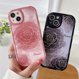 เคสโทรศัพท์มือถือแบบนิ่ม ลายดอกกุหลาบ สําหรับ Realme C55 C1 C2 C17 C11 C12 C15 C21 C21Y C25Y C25 C25s C20 Realme 5 5i 5s 6 7 7i 8i C35 2 Pro