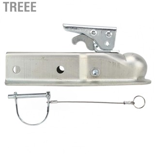 Treee Straight Trailer Coupler  3500lbs Load  Trailer Coupler Exquisite Workmanship 63mm Channel Width  for Caravan