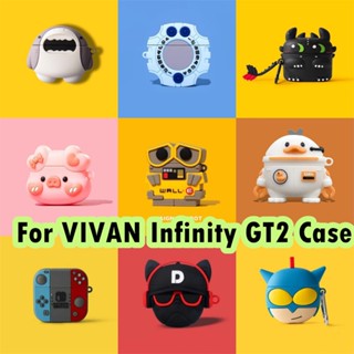 【ของแท้】เคสหูฟัง แบบนิ่ม กันกระแทก ลายการ์ตูน สําหรับ VIVAN Infinity GT2 VIVAN Infinity GT2