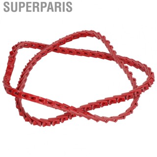 Superparis Adjustable Link V Belt 5 Feet Low Elongation Table  V Belt High Strength for Agricultural Equipment