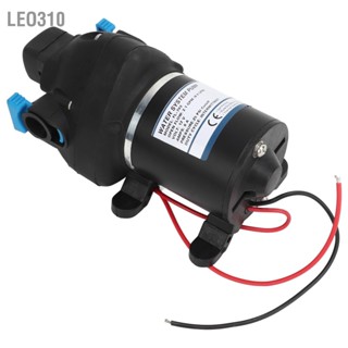 Leo310 ไดอะแฟรมปั๊มน้ำแรงดันสูง Micro Booster 2.1GPM 8LPM DC12V 25psi สำหรับ Home Misting RV เรือ Marine