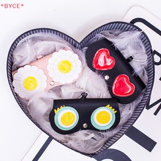 Byce&gt; ใหม่ กระเป๋าเคสใส่แว่นตากันแดด ลายการ์ตูนน่ารัก แบบพกพา สําหรับผู้หญิง