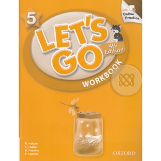 Bundanjai (หนังสือเรียนภาษาอังกฤษ Oxford) Lets Go 4th ED 5 : Workbook +Online Practice (P)