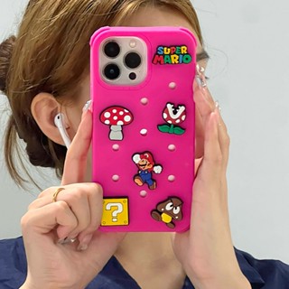 casetify iPhone เคสโทรศัพท์มือถือ ซิลิโคนหนา กันกระแทก ลายมาริโอ้ สําหรับ iPhone 14 promax 14 13 12 11 Pro Max XR xsmax 6 7 8 plus se20