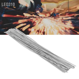 Leo310 50Pcs Welding Rod Flux Core อลูมิเนียมอุณหภูมิต่ำ Brazing สำหรับโลหะสีขาว