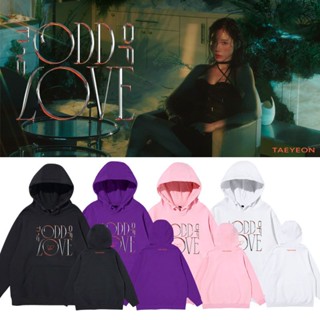 เสื้อแจ็กเก็ตกันหนาว มีฮู้ด ลาย Kpop Girls Generation Taeyeon The ODD Of LOVE สไตล์สตรีท สําหรับผู้หญิง และผู้ชาย