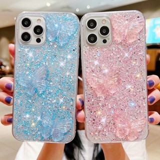 เคสโทรศัพท์มือถือ ประดับคริสตัล ลายผีเสื้อน่ารัก สําหรับ Huawei P40 P30 P20 Lite Pro Y7a Y9a Y9s Y6p Y9 Y7 Y6 Prime Pro 2019