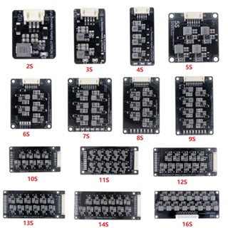 1.2a Balance Li-ion Lifepo4 แบตเตอรี่ลิเธียม อีควอไลเซอร์ สมดุลพลังงาน BMS 2S 3S 4S 5S 6S 7S 8S 10S 13S 14S 16S