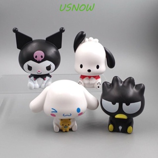 Usnow ตุ๊กตาฟิกเกอร์ Kuromi KT Cat 1 ชิ้น สําหรับตกแต่งเค้ก Diy