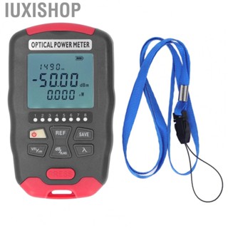 Iuxishop Optical Fiber Power Meter  3 in 1 Optical Power Meter Accurate Measurement 50KM Quick Response with  Light for