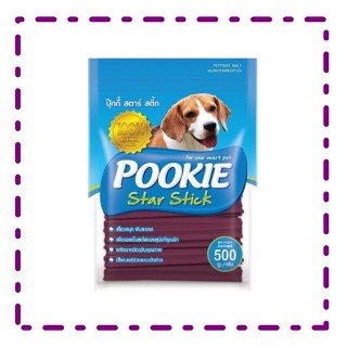 Pookie Star Stick ปุ๊กกี้ สตาร์ สติ๊ก รสบลูเบอร์รี่500 กรัม