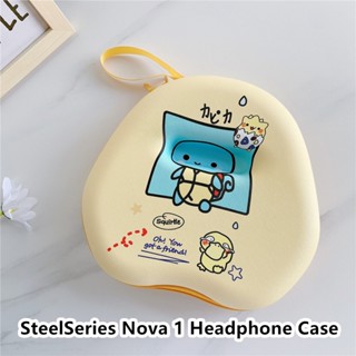 【คุณภาพสูง】เคสหูฟัง ลายการ์ตูนกระต่ายดาวน่ารัก สําหรับ SteelSeries Nova 1 Nova 1