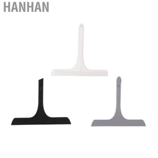 Hanhan Window Cleaner Squeegee  Two Sided Glass Wiper Portable Hook Soft Surface  for Restaurant