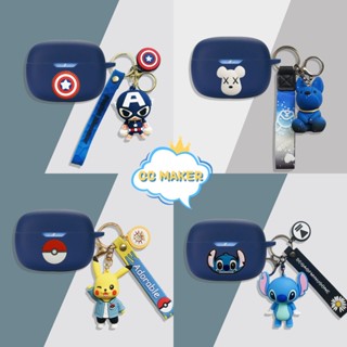 Anker Soundcore A20i Protective Case Cartoon Dinosaur Doraemon Keychain Pendant Anker Soundcore A20i Silicone Soft Case Shockproof Case Protective Cover Cute Pug Anker Soundcore Life Dot 3i / Life Note 3i Cover Soft Case Protective Cover