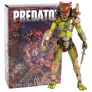 Neca Predator 2 Ultimate Elder The Golden Angel โมเดลฟิกเกอร์ PVC ของเล่นสําหรับเด็ก