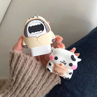 Cow เคสซิลิโคน ป้องกันสายเคเบิล USB สําหรับ Apple 18W 20W iPhone 15 14 13 12 11 Pro Max