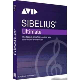 🔥 Avid Sibelius Ultimate  [ตัวเต็ม] [ถาวร] โปรแกรมแต่งเพลง 🔥