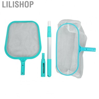 Lilishop Swimming Pool Cleaning Net  Pool Rake Fine Mesh with  for Garden