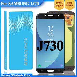Amoled หน้าจอสัมผัส LCD แบบเปลี่ยน สําหรับ SAMSUNG Galaxy J7 Pro J730 J730F SAMSUNG J7 Pro