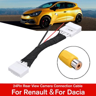 ⚡READYSTOCK⚡Adapter Cable For Renault Plastic View Wire Fit 12V 1PCS Adapter Camera