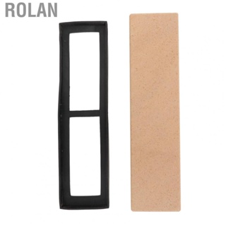 Rolan Sharpening Stone Kit Whetstone With Base 1000 Grit For  Grinding New