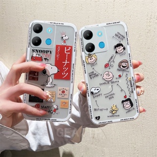 พร้อมส่ง เคสโทรศัพท์มือถือใส แบบนิ่ม ลายการ์ตูนสนูปปี้ กันกระแทก สําหรับ INFINIX NOTE 30 VIP X6710 NOTE 30 5G X6711 30 Pro X678B 30 4G 2023 INFINIX Note30VIP Note30