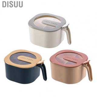 Disuu Seasoning Box   Grade Material Non Slip Bottom Spice Container Spoons 4 In 1  for Cooking