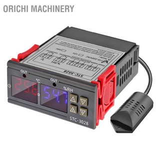  Orichi Machinery ตัวควบคุมอุณหภูมิความชื้นแบบดิจิตอล ‑20℃ ถึง +80℃ 00% RH +100% เทอร์โมมิเตอร์ไฮโกรมิเตอร์ที่แม่นยำ