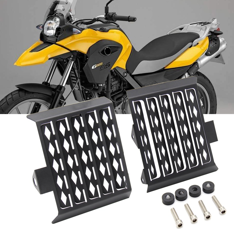 สําหรับ BMW G650GS F650GS Dakar G650GS Sertao หม้อน้ํารถจักรยานยนต์ Grille Guard Cover Protector G65