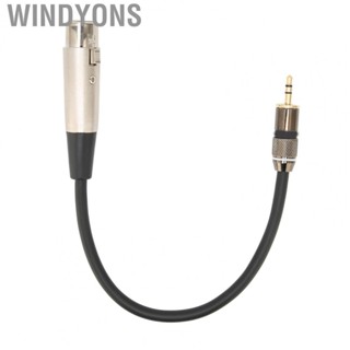 Windyons 1/8 inch To XLR Cable  3.5mm To XLR Microphone Cable Dual Mono Output Buck Design  for Tablet for