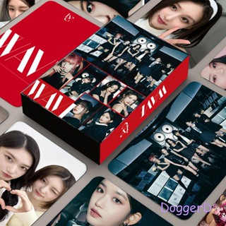 Doggerd โปสการ์ดอัลบั้มรูปภาพ IVE WAVE Gaeul Yujin Gaeul Wonyoung LIZ LOMO 55 ชิ้น ต่อชุด