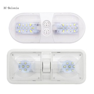【PC】ไฟเพดาน Led พร้อมเลนส์ สวิตช์เปิดปิด 800LM 48x2835SMD สําหรับเรือ