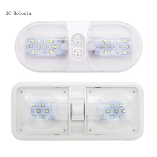 【PC】ไฟเพดาน Led พร้อมเลนส์ สวิตช์เปิดปิด 800LM 48x2835SMD สําหรับเรือ