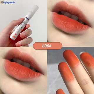 Shaqinuo Matte Velvet Air Lip Glaze Light And Moisturizing Waterproof Non-fading Makeup highgoss.th