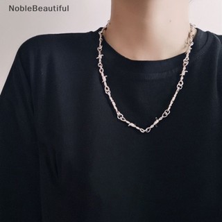 [NobleBeautiful] สร้อยคอลวด สไตล์ฮิปฮอป สําหรับผู้ชาย และผู้หญิง [TH]