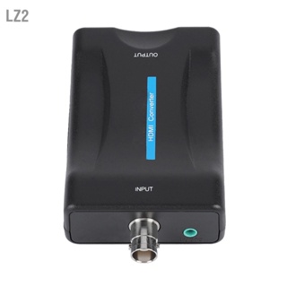 LZ2 ตัวแปลง BNC เป็น HDMI แสดงผล HD 1080P/720P Video Adapter Surveillance Monitor