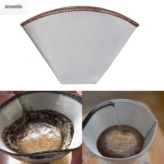 【DREAMLIFE】Coffee Filter 1pcs Filter Flexible Pour Over Coffee Stainless Steel Brand New